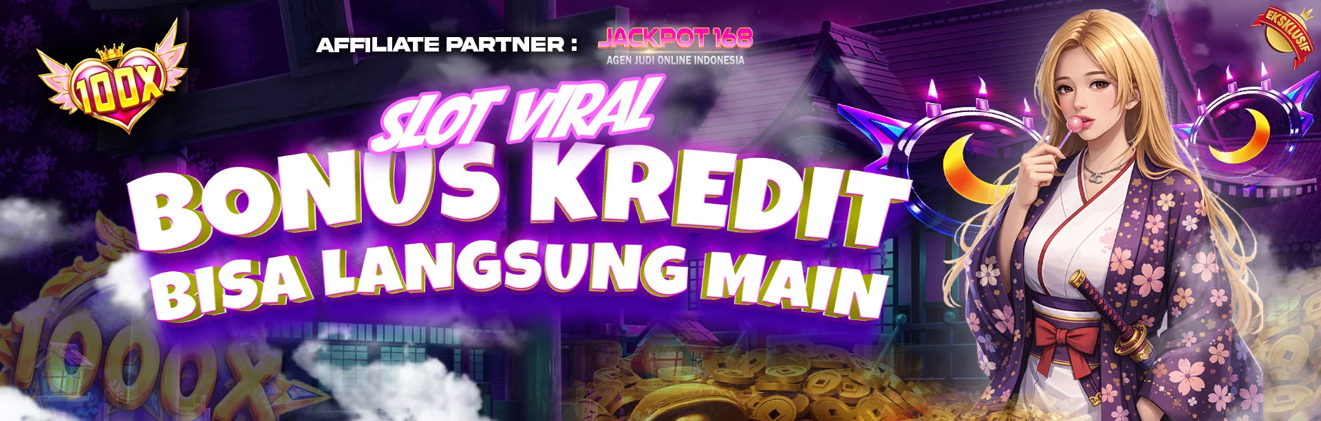 BookiePalace88 Banner Slot Online